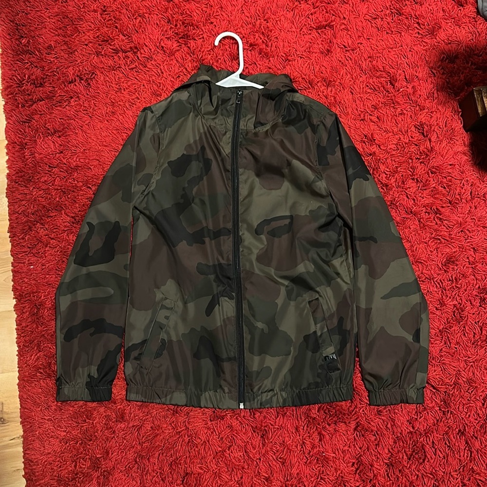 Zine Youth Camo Windbreaker